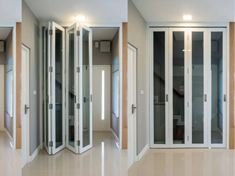 Aluminium doors