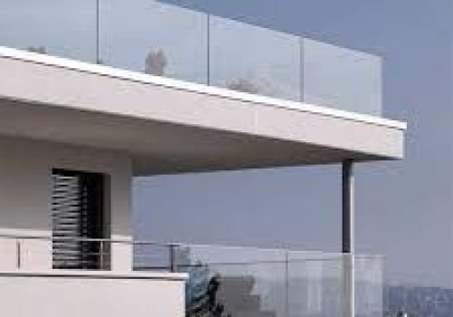 Aluminium and Glass Railing Work for Balcony Terrace 2