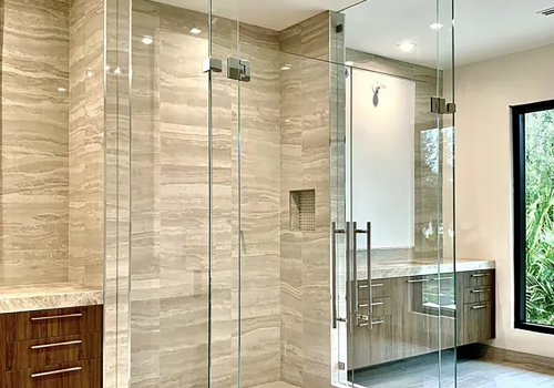 Frameless Glass Shower Bathroom 3